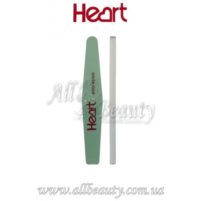 Heart - Полировщик для ногтей 600/4000 Heart - Полировщик для ногтей 600/4000