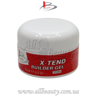 Blaze Nails X-Tend Builder Gel White - УФ гель конструирующий белый средней плотности 15мл