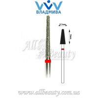 Насадка с мелким алмазным напылением - Конусная полусферический конец 9 мм / 3,1 мм