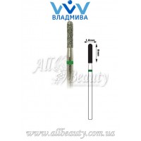 Насадка с крупным алмазным напылением - Цилиндрическая, полусферический конец 8 мм / 1,8 мм