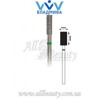 Насадка с крупным алмазным напылением - Цилиндрическая 8 мм / 4 мм (сторінка 15) Насадка с крупным алмазным напылением - Цилиндрическая 8 мм / 4 мм (сторінка 15)