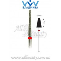 Насадка с мелким алмазным напылением - Конусная полусферический конец 9 мм / 5 мм