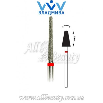 Насадка с мелким алмазным напылением - Конусная полусферический конец 9 мм / 5 мм (сторінка 17) Насадка с мелким алмазным напылением - Конусная полусферический конец 9 мм / 5 мм (сторінка 17)