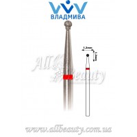 Насадка с мелким алмазным напылением - Сферическая 1,2 мм