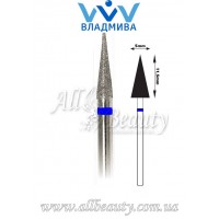 Насадка со средним алмазным напылением - Конусная, заостренная 11,5 мм / 5 мм