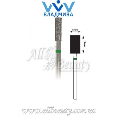 Насадка с крупным алмазным напылением - Цилиндрическая 9 мм / 5 мм Насадка с крупным алмазным напылением - Цилиндрическая 9 мм / 5 мм