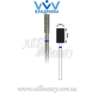 Насадка со средним алмазным напылением - Цилиндрическая 9 мм / 5 мм Насадка со средним алмазным напылением - Цилиндрическая 9 мм / 5 мм