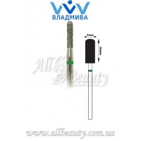 Насадка с крупным алмазным напылением - Цилиндрическая, полусферический конец 10 мм / 4 мм