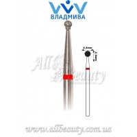 Насадка с мелким алмазным напылением - Сферическая 2,3 мм