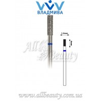 Насадка со средним алмазным напылением - Цилиндрическая 4 мм / 1,4 мм