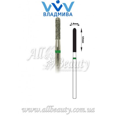 Насадка с крупным алмазным напылением - Цилиндрическая, полусферический конец 12 мм / 1,8 мм (сторінка 16) Насадка с крупным алмазным напылением - Цилиндрическая, полусферический конец 12 мм / 1,8 мм (сторінка 16)