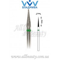 Насадка с крупным алмазным напылением - Конусная, заостренная 10 мм / 1,4 мм