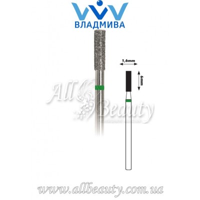 Насадка с крупным алмазным напылением - Цилиндрическая 6 мм / 1,6 мм (сторінка 14) Насадка с крупным алмазным напылением - Цилиндрическая 6 мм / 1,6 мм (сторінка 14)