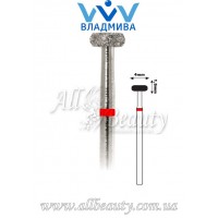 Насадка с мелким алмазным напылением - Колесо, полукруглый обод 1,5 мм / 4 мм