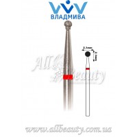 Насадка с мелким алмазным напылением - Сферическая 2,1 мм