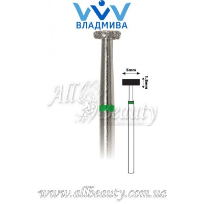 Насадка с крупным алмазным напылением - Колесо 1,8 мм / 5 мм Насадка с крупным алмазным напылением - Колесо 1,8 мм / 5 мм