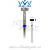 Насадка со средним алмазным напылением - Колесо, полукруглый обод 2 мм / 5 мм