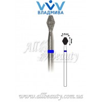 Насадка со средним алмазным напылением - Двойная конусная 4 мм / 3,3 мм