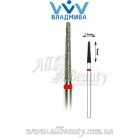 Насадка с мелким алмазным напылением - Конусная полусферический конец 9 мм / 1,8 мм