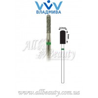 Насадка с крупным алмазным напылением - Цилиндрическая, полусферический конец 8 мм / 3,3 мм