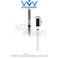 Насадка со средним алмазным напылением - Цилиндрическая, полусферический конец 8 мм / 3,3 мм