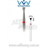 Насадка с мелким алмазным напылением - Обратноконусная 2,5 мм / 2,8 мм