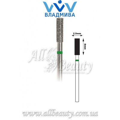 Насадка с крупным алмазным напылением - Цилиндрическая 8 мм / 2,5 мм (сторінка 15) Насадка с крупным алмазным напылением - Цилиндрическая 8 мм / 2,5 мм (сторінка 15)