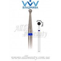 Насадка со средним алмазным напылением - Сферическая 2,7 мм