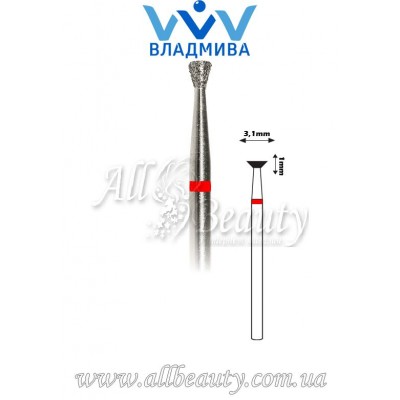 Насадка с мелким алмазным напылением - Обратноконусная 1 мм / 3,1 мм (сторінка 18) Насадка с мелким алмазным напылением - Обратноконусная 1 мм / 3,1 мм (сторінка 18)
