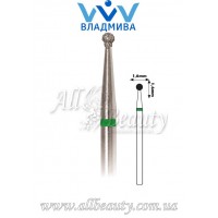 Насадка с крупным алмазным напылением - Сферическая 1,6 мм