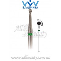 Насадка с крупным алмазным напылением - Сферическая 3,3 мм