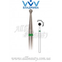 Насадка с крупным алмазным напылением - Сферическая 2,5 мм