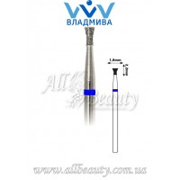 Насадка со средним алмазным напылением - Обратноконусная с буртиком 2,2 мм / 1,8 мм