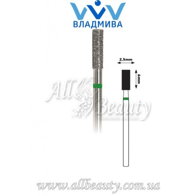 Насадка с крупным алмазным напылением - Цилиндрическая 6 мм / 2,5 мм (сторінка 15) Насадка с крупным алмазным напылением - Цилиндрическая 6 мм / 2,5 мм (сторінка 15)