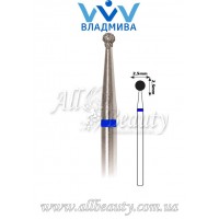 Насадка со средним алмазным напылением - Сферическая 2,5 мм