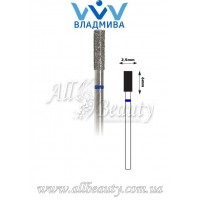 Насадка со средним алмазным напылением - Цилиндрическая 6 мм / 2,5 мм