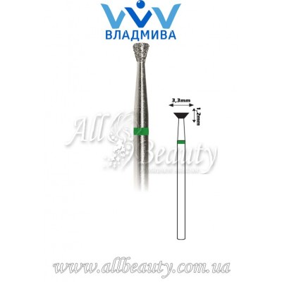 Насадка с крупным алмазным напылением - Обратноконусная 1,2 мм / 3,3 мм (сторінка 11) Насадка с крупным алмазным напылением - Обратноконусная 1,2 мм / 3,3 мм (сторінка 11)