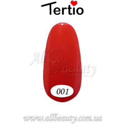 Tertio - Гель-лак 10мл №001 Tertio - Гель-лак 10мл №001