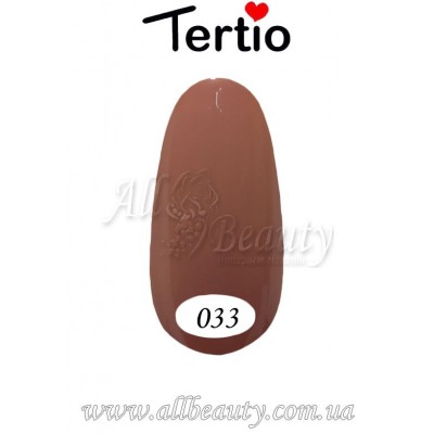 Tertio - Гель-лак 10мл №033 Tertio - Гель-лак 10мл №033