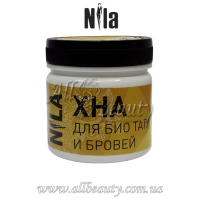 Nila - Хна для биотату и бровей (цвет черный) 100г