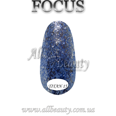 FOCUS premium TITAN - Гель-лак 8мл №015 FOCUS premium TITAN - Гель-лак 8мл №015