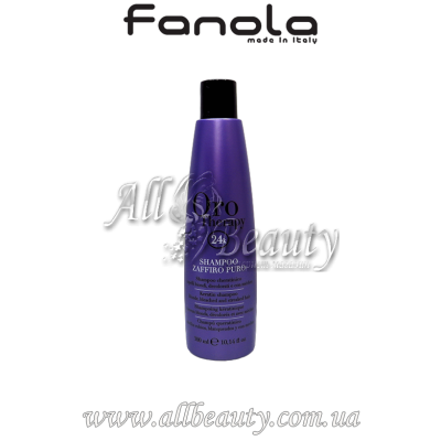 Fanola Oro therapy Zaffiro - Шампунь с кератином для светлых волос 300мл Fanola Oro therapy Zaffiro - Шампунь с кератином для светлых волос 300мл