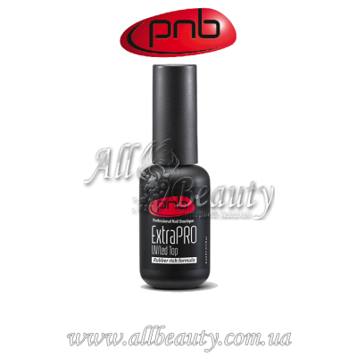 PNB (Пи Эн Би) UV/LED ExtraPRO Top Rubber - Финишное покрытие 8мл PNB (Пи Эн Би) UV/LED ExtraPRO Top Rubber - Финишное покрытие 8мл