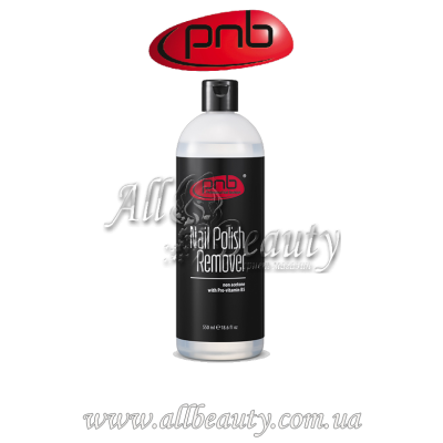 PNB Nail Polish Remover - Средство для снятия лака без содержания ацетона с витамином B5 550мл PNB Nail Polish Remover - Средство для снятия лака без содержания ацетона с витамином B5 550мл