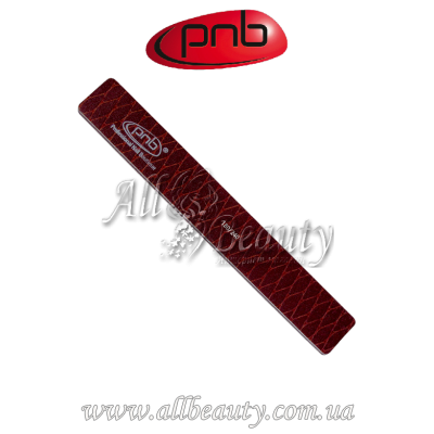 PNB 180/240 Brown - Пилка-змея для ногтей прямоугольная PNB 180/240 Brown - Пилка-змея для ногтей прямоугольная