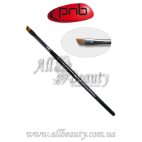 PNB 3G Gel Brush slant 6-s - Кисть для геля скошенная, нейлон