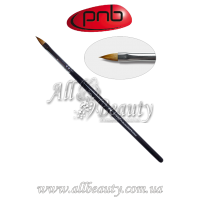 PNB 4G Gel Brush Oval sharp 4-к - Кисть для геля лепесток, колонок