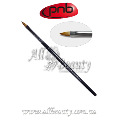 PNB 4G Gel Brush Oval sharp 4-к - Кисть для геля лепесток, колонок PNB 4G Gel Brush Oval sharp 4-к - Кисть для геля лепесток, колонок