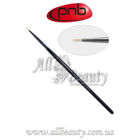 PNB 1D Nail Art Brush round 00-s - Кисть для дизайна круглая, нейлон