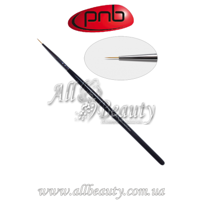 PNB 1D Nail Art Brush round 00-s - Кисть для дизайна круглая, нейлон PNB 1D Nail Art Brush round 00-s - Кисть для дизайна круглая, нейлон